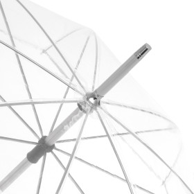 Parapluie transparent aluminium PANORAMIX560103-PANORAMIXCouleur:argenté, transparent (4069),Parapluie transparent aluminium PAN