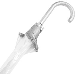 Parapluie transparent aluminium PANORAMIX560103-PANORAMIXCouleur:argenté, transparent (4069),Parapluie transparent aluminium PAN