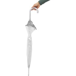 Parapluie transparent aluminium PANORAMIX560103-PANORAMIXCouleur:argenté, transparent (4069),Parapluie transparent aluminium PAN