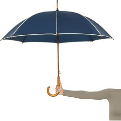 Parapluie automatique WALTZ560103-WALTZCouleur:beige, bleu marine (4071),Parapluie automatique WALTZ560103-WALTZCouleur:beige, b