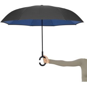 Parapluie canne automatique FLIPPED560103-FLIPPEDCouleur:bleu, noir (4080),Parapluie canne automatique FLIPPED560103-FLIPPEDCoul