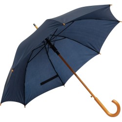 Parapluie automatique en bois JAZZ560103-JAZZCouleur:bleu marine (4086),Parapluie automatique en bois JAZZ560103-JAZZCouleur:ble
