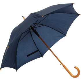 Parapluie automatique en bois JAZZ560103-JAZZCouleur:bleu marine (4086),Parapluie automatique en bois JAZZ560103-JAZZCouleur:ble