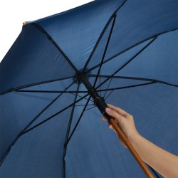 Parapluie automatique en bois JAZZ560103-JAZZCouleur:bleu marine (4086),Parapluie automatique en bois JAZZ560103-JAZZCouleur:ble