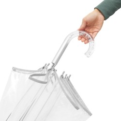 Parapluie cloche BELLEVUE560104-BELLEVUECouleur:argenté, transparent (4087),Parapluie cloche BELLEVUE560104-BELLEVUECouleur:arge