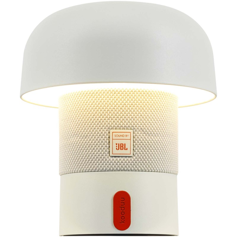 Enceinte et lampe JBL portables Kooduu Sensa Play MiniCouleur:Blanc