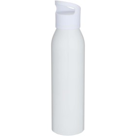 Bouteille d’eau Sky de 650 ml en acier inoxydable recyclé certifié RCS à simple paroiCouleur:Blanc