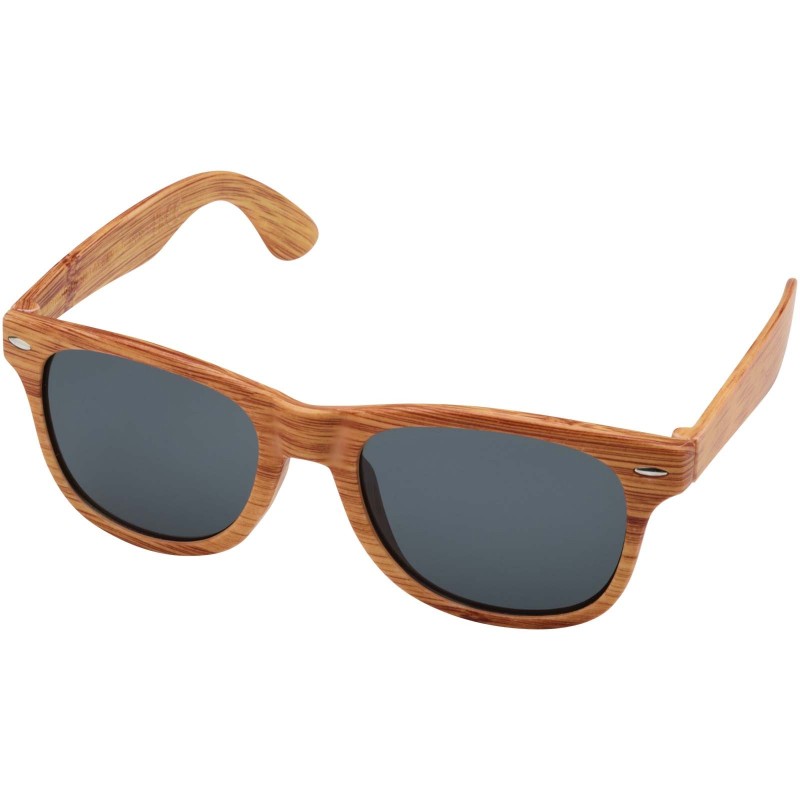 Lunettes de soleil Mira avec effet boisCouleur:Naturel