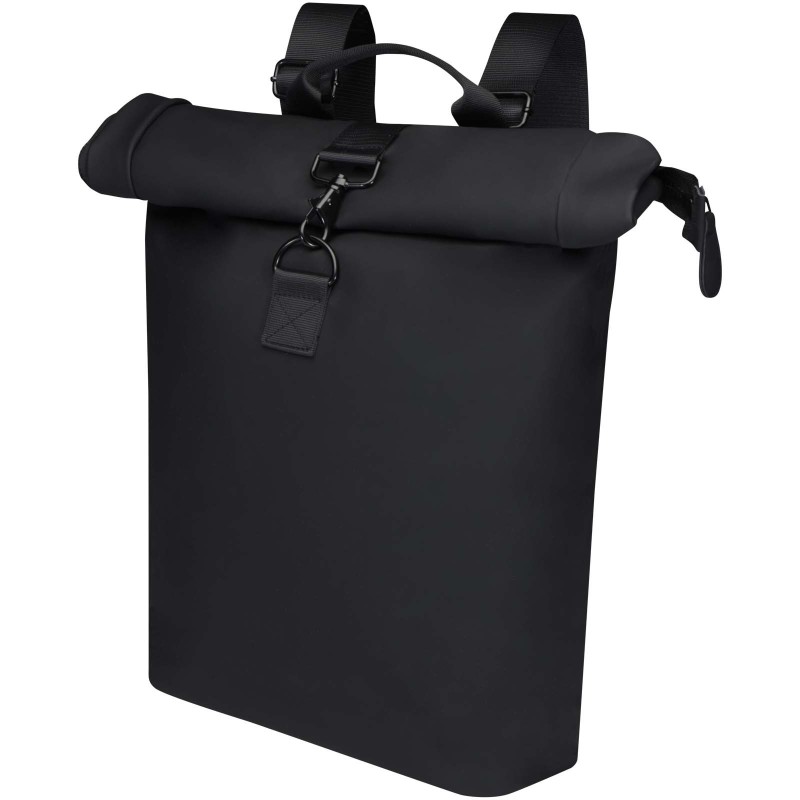 Sac à dos pour ordinateur portable 15,6" Turner de 12 L certifié GRS recycléCouleur:Noir