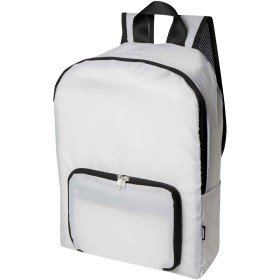 Sac à dos pliable EcoFold de 15 L en RPETCouleur:Blanc