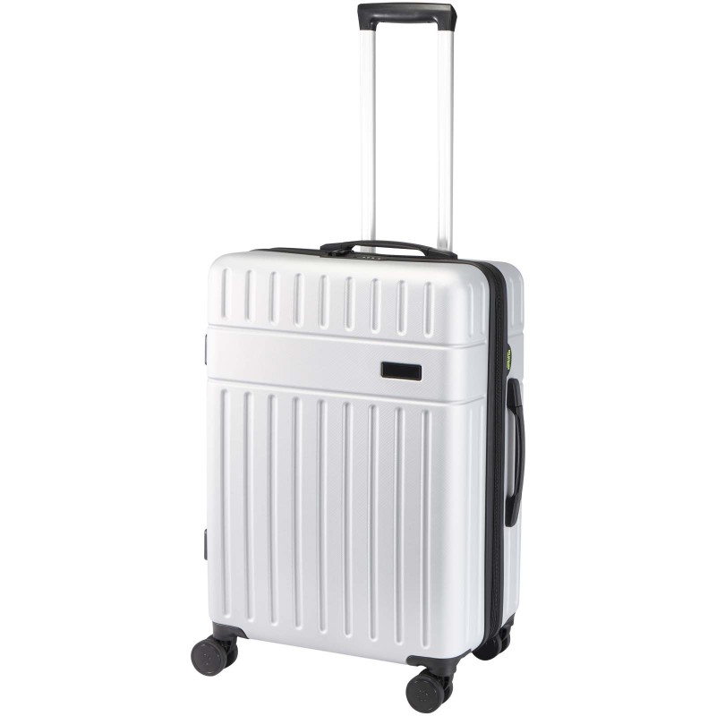 Valise extensible Rover de 70 L et 24" en matériaux recyclés certifiés GRSCouleur:Argent
