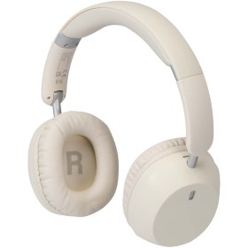 Casque supra-auriculaire Hoggar pliable ANC et ENC en plastique recycléCouleur:Blanc