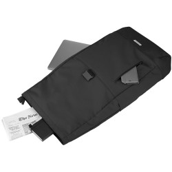 Sac à dos rolltop Moleskine MetroCouleur:Noir