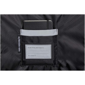 Sac à dos rolltop Moleskine MetroCouleur:Noir