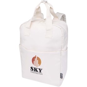 Sac à dos de voyage pour ordinateur portable Trip 14” Aware™ de 9 L en matériaux recyclésCouleur:Blanc cassé