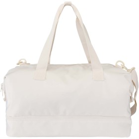 Sac de voyage Trip Aware™ de 42 L en matériaux recyclésCouleur:Blanc cassé