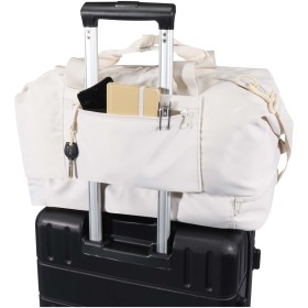 Sac de voyage Trip Aware™ de 42 L en matériaux recyclésCouleur:Blanc cassé