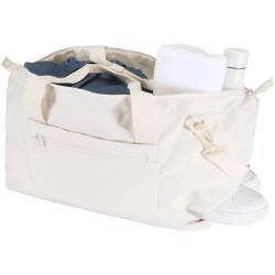 Sac de voyage Trip Aware™ de 42 L en matériaux recyclésCouleur:Blanc cassé