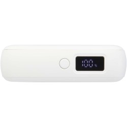 Batterie externe Acrux de 10 000 mAh et 35 W pour tablette avec câble Type-C intégré - fabriquée en plastique recycléCouleur:Bla