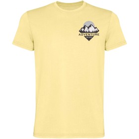 T-shirt Corgi à manches courtes pour hommeCouleur:Jaune