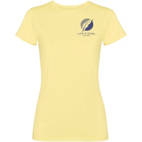 T-shirt Fiyi à manches courtes pour femmeCouleur:Jaune