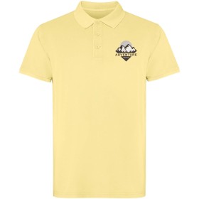 Polo Cobain unisexe à manches courtesCouleur:Jaune