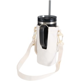 Sac porte-bouteille Trip Aware™ de 2 L en matériaux recyclésCouleur:Blanc cassé