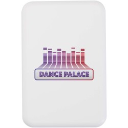 Batterie de secours Acrab magnétique sans fil de 5 000 mAh et 15 W avec PD de 20 W - fabriquée en plastique recycléCouleur:Blanc