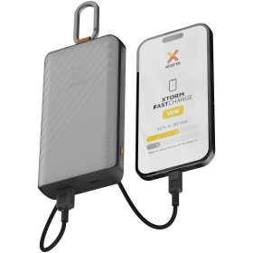 Batterie de secours solaire Xtorm XG2S101 Go2 de 10 000 mAh et 15 W avec éclairageCouleur:Charbon