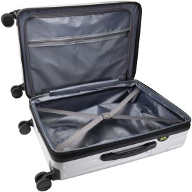 Valise extensible Rover de 70 L et 24" en matériaux recyclés certifiés GRSCouleur:Argent