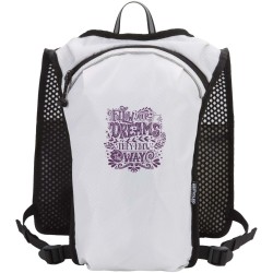 Gilet de course Nomad de 5 L en matériaux recyclés certifiés GRS avec système d’hydratationCouleur:Sandstone