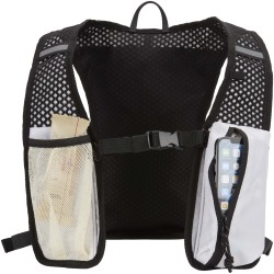 Gilet de course Nomad de 5 L en matériaux recyclés certifiés GRS avec système d’hydratationCouleur:Sandstone