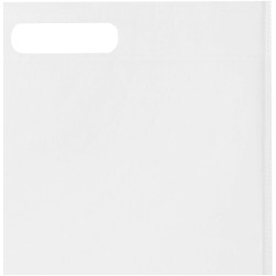 Sac shopping EcoSeal non tissé de 5 L en matériaux recyclés certifiés GRSCouleur:Blanc