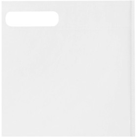 Sac shopping EcoSeal non tissé de 5 L en matériaux recyclés certifiés GRSCouleur:Blanc