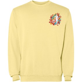 Pull ras du cou Jaya unisexeCouleur:Jaune