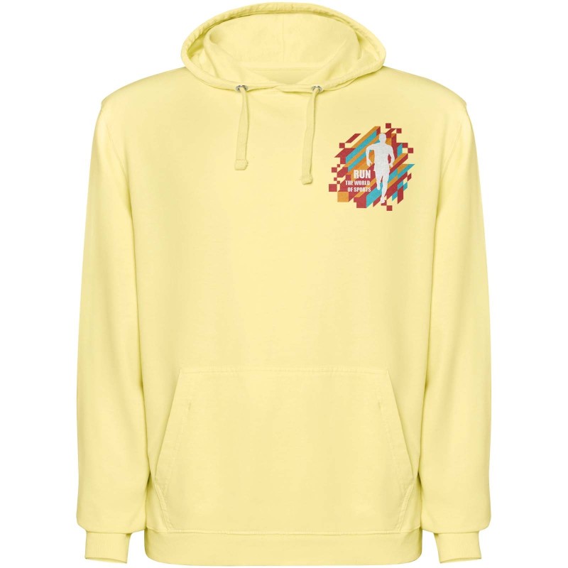 Sweat à capuche unisexe KeniaCouleur:Jaune