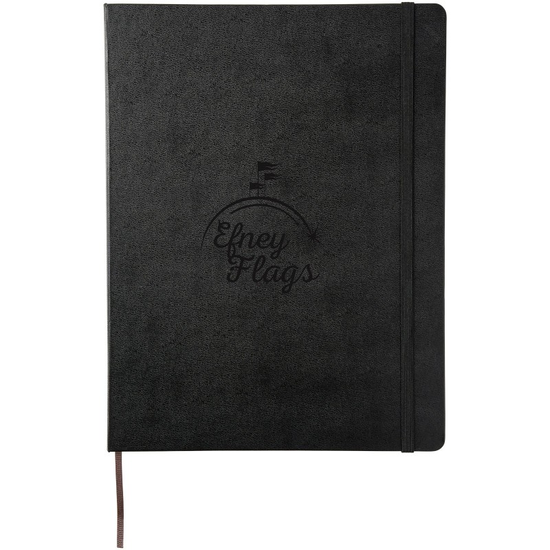 Carnet Classic XL à couverture rigide - lignéCouleur:Noir