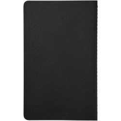 Journal Cahier L - lignéCouleur:Noir