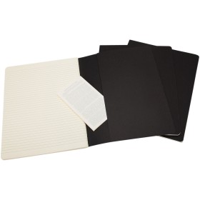 Journal Cahier XL  - lignéCouleur:Noir
