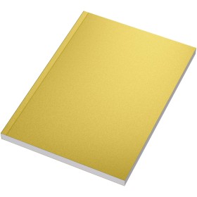Cahier A5 Novella Austen à couverture souple métallisée de 100 feuillesCouleur:Doré