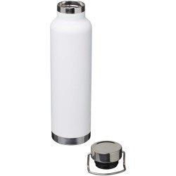 Bouteille avec isolation sous vide Astra de 650 ml en cuivre et acier inoxydable recyclé certifié RCSCouleur:Blanc