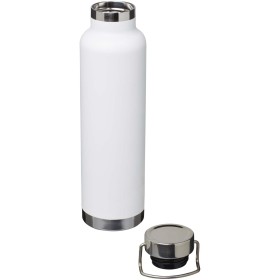 Bouteille avec isolation sous vide Astra de 650 ml en cuivre et acier inoxydable recyclé certifié RCSCouleur:Blanc