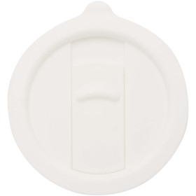 Mug Carter en céramique de 450 ml avec couvercle en plastiqueCouleur:Blanc