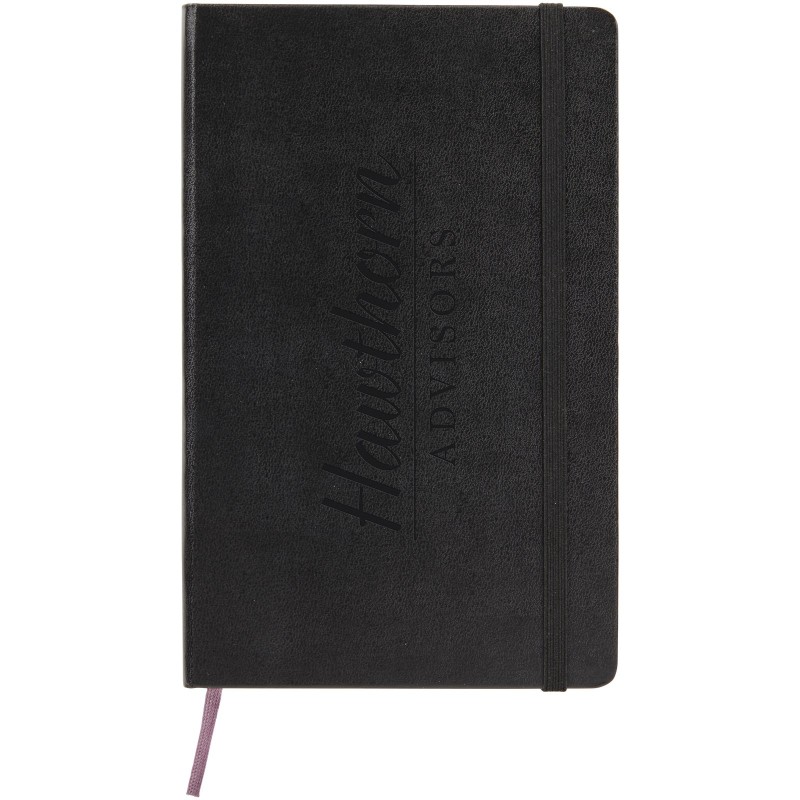 Carnet Classic format poche à couverture rigide - lignéCouleur:Noir