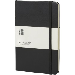 Carnet Classic format poche à couverture rigide - lignéCouleur:Noir