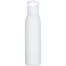 Bouteille d’eau Sky de 650 ml en acier inoxydable recyclé certifié RCS à simple paroiCouleur:Blanc
