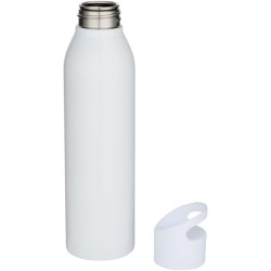 Bouteille d’eau Sky de 650 ml en acier inoxydable recyclé certifié RCS à simple paroiCouleur:Blanc
