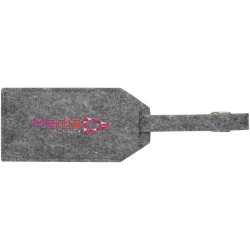 Étiquette à bagage TieCouleur:Gris