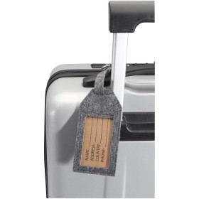 Étiquette à bagage TieCouleur:Gris