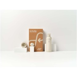 Coffret cadeau 3 en 1 Ocean Bottle de 500 mlCouleur:Sandstone